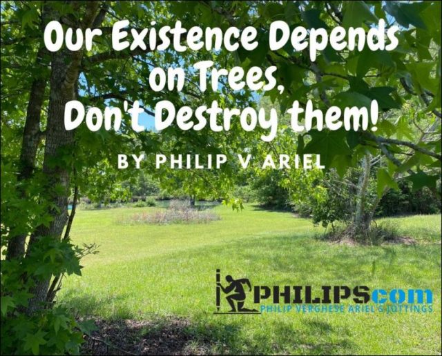Our Tree Trees An Integral Part Of Our Lives. Please Don't Destroy Them ...