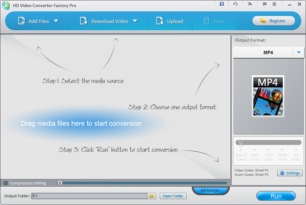 How to Convert Video/Audio Formats with HD Video Converter Factory Pro